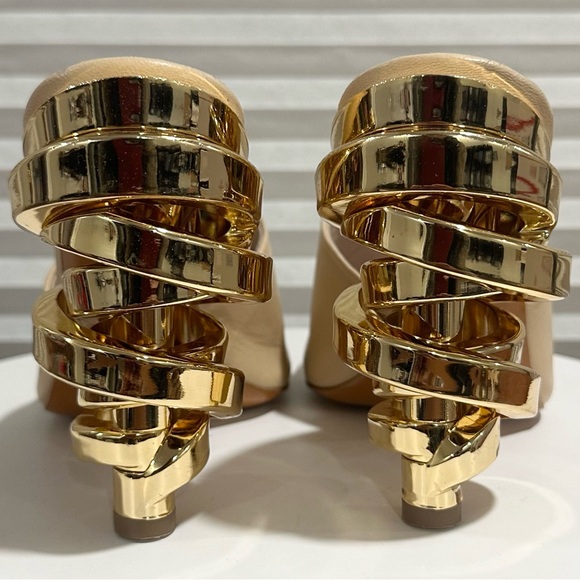 🌹KEEYAHRI🌸 Sarah Nappa Leather Sandals Size: 36 - Picture 7 of 16